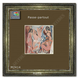 Karton Passe-Partout Moorman brązowy M2414 sample