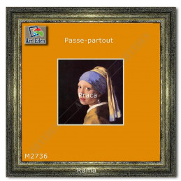 Karton Passe-Partout Moorman pomarańczowy M2736 sample