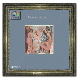Karton Passe-Partout Moorman jasno niebieski M2830 sample