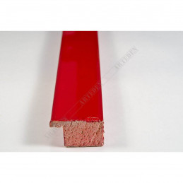 ABI118/32  25x15 - wąska, czerwona rama do obrazów i luster sample1
