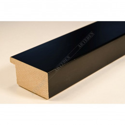 ABI366/41 40x20 - drewniana czarna mat rama do obrazów i luster sample