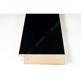 ABI370/41 72x20 - szeroka czarna mat rama do obrazów i luster sample1