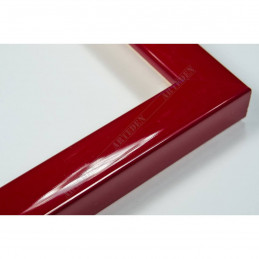 ASO127.31.046 14x15 - mała autore czerwona lakowana ramka do zdjęć i obrazków sample1