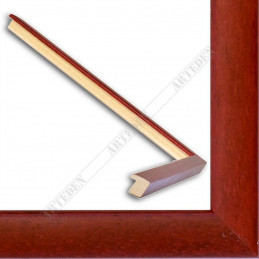 ASO127.33.039 14x15 - mała autore czerwona ramka do zdjęć i obrazków sample