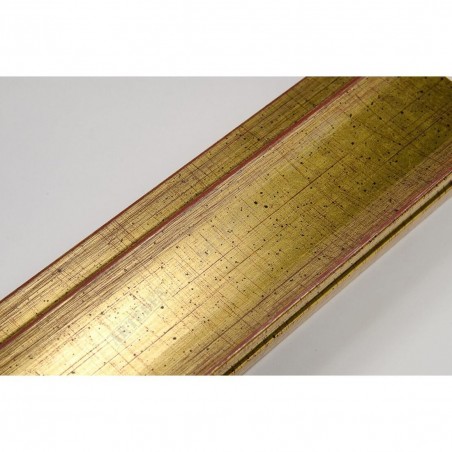 INK7501.747 45x21 - drewniana złota rama do obrazów i luster