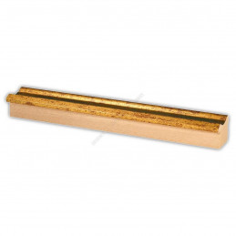 PLA735/0691 35x25 - drewniana złota-zieleń rama do obrazów i luster sample1