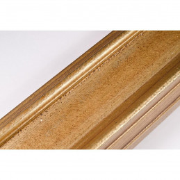 SCO325/70 70x43 - drewniana złota rama do obrazów i luster