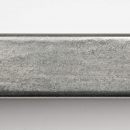 SCO332/104 15x20 - kamień metalizowany postarzana srebrna rama do obrazów od góry