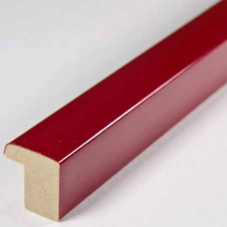 ASO127.31.046 14x13 - mała czerwona lakowana ramka autore