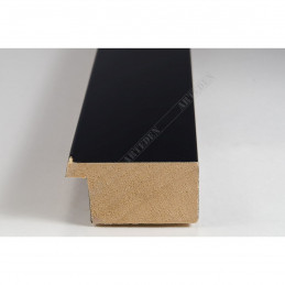 ABI366/31  40x20 - drewniana czarna lak rama do obrazów i luster sample1