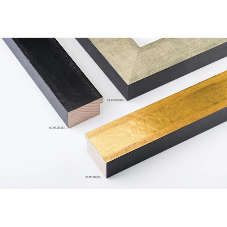 GGR219.000.x - 75x45 - rama postarzana ze wzorkiem do obrazów - 3 kolory