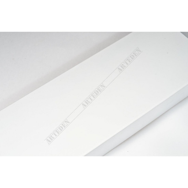 ABI370/40 72x20 - szeroka biała mat rama do obrazów i luster