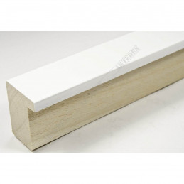 ASO800.63.509 28x35 - wąska biała mat blejtram rama do zdjęć i luster sample1