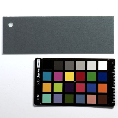 Passe-Partout ciemno szary - grafitowy z białym przekrojem M4464WT